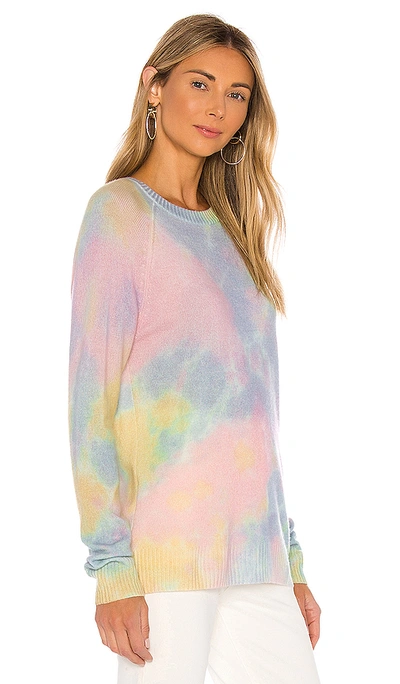 Shop Autumn Cashmere Pastel Splotch Print Sweatshirt In Pastel Multi