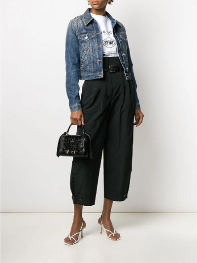 Shop Givenchy Trousers In Black