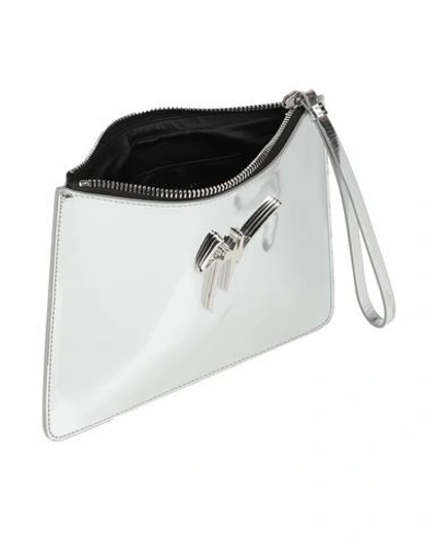 Shop Giuseppe Zanotti Handbag In Silver