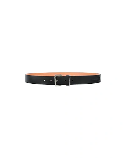 Shop Dsquared2 Man Belt Black Size 39.5 Soft Leather