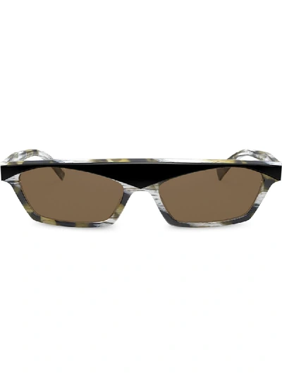 Shop Alain Mikli N°851 Sunglasses In Black