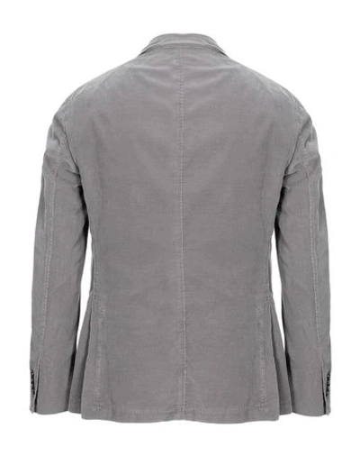Shop Boglioli Man Blazer Grey Size 40 Cotton
