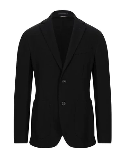 Shop Jeordie's Suit Jackets In Black