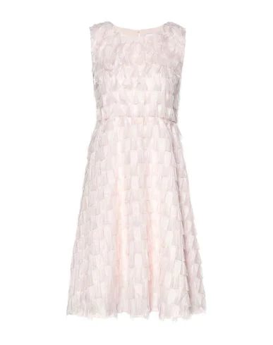 light pink knee length dress