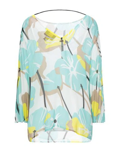 Cavalli Class Blouses In Blue