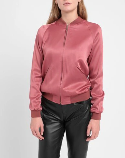 Shop 8 By Yoox Jackets In Pastel Pink