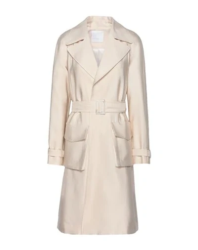Shop 8 By Yoox Overcoats In Ivory