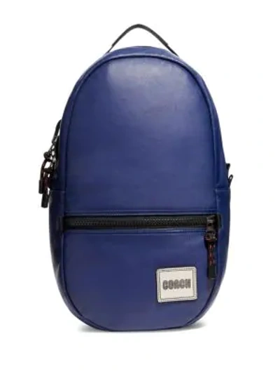 Shop Coach Patch Pacer Backpack In Sport Blue