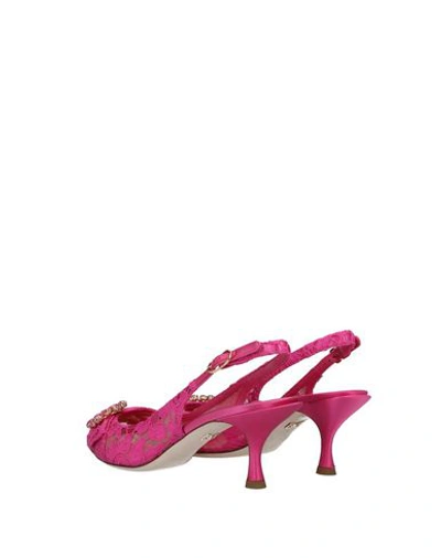Dolce & Gabbana Pumps In Fuchsia