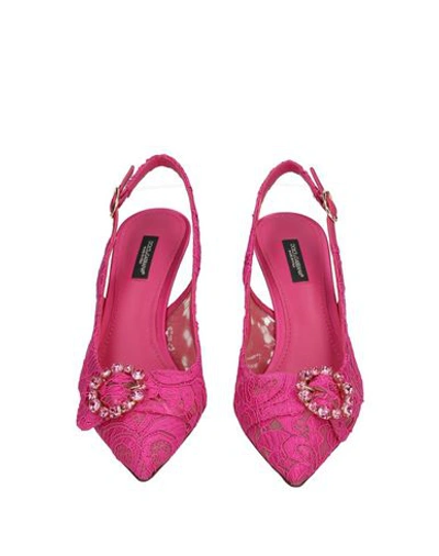 Dolce & Gabbana Pumps In Fuchsia