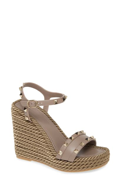 valentino espadrille wedge sale