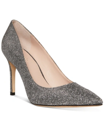 Shop Kate Spade Vivian Pumps In Smoke