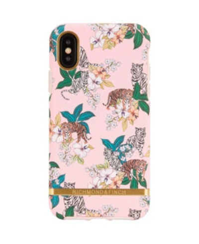 Shop Richmond & Finch Pink Tiger Case For Iphone Xs Max