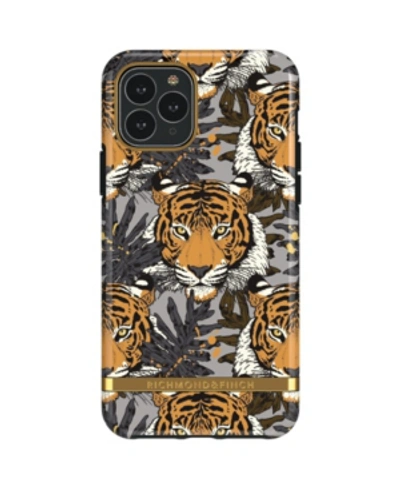 Shop Richmond & Finch Tropical Tiger Case For Iphone 11 Pro In Grey Multi