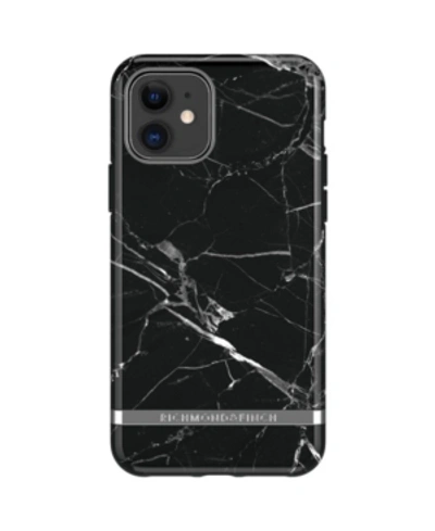 Shop Richmond & Finch Black Marble Case For Iphone 11