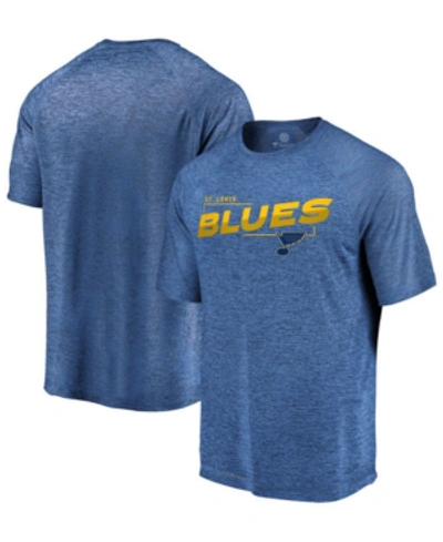 Shop Majestic Men's St. Louis Blues Amazement T-shirt In Navy