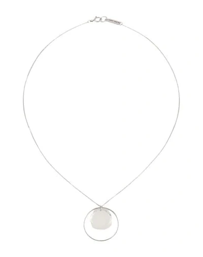 Shop Isabel Marant Necklaces In Silver