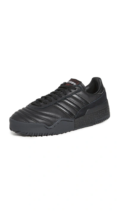 Shop Adidas Originals By Alexander Wang Aw Bball Soccer Sneakers In Core Black/core Black