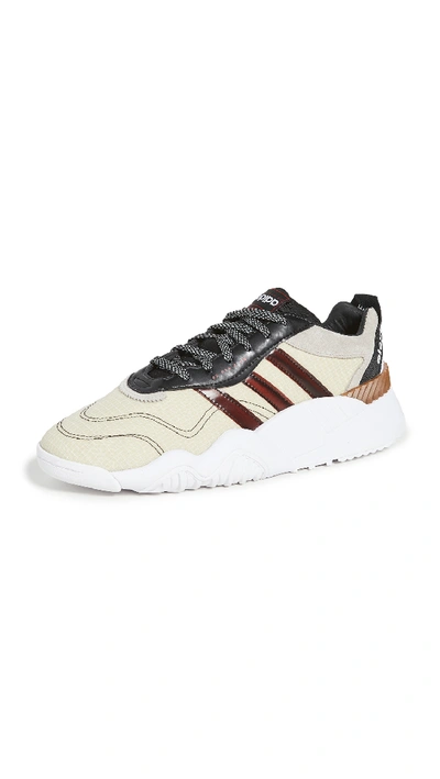 Shop Adidas Originals By Alexander Wang Aw Turnout Trainers In Core Black/light Brown/bright