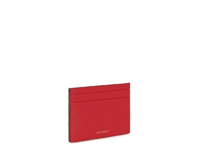 Shop Strathberry Cardholder In Red