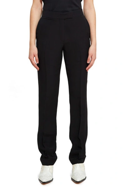 Shop Helmut Lang Opening Ceremony Cady Suit Pant In Black