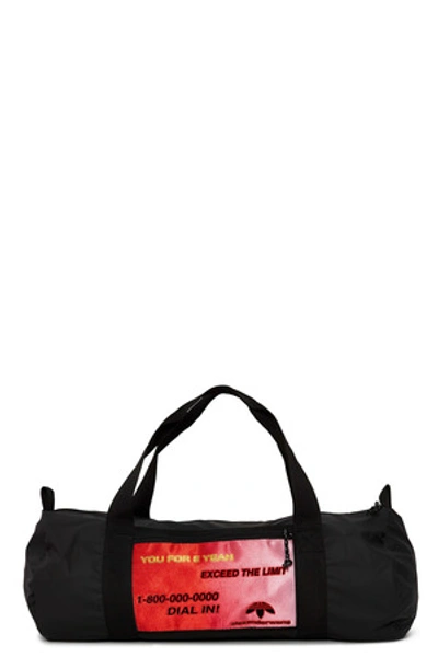 Shop Adidas Originals By Alexander Wang Opening Ceremony Aw Duffle Bag In Black