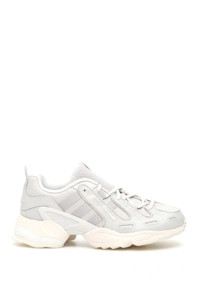 Shop Adidas Originals Eqt Gazelle Sneakers In Grey