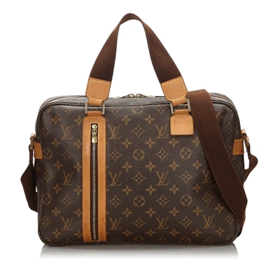 Pre-owned Louis Vuitton Brown Monogram Sac Bosphore