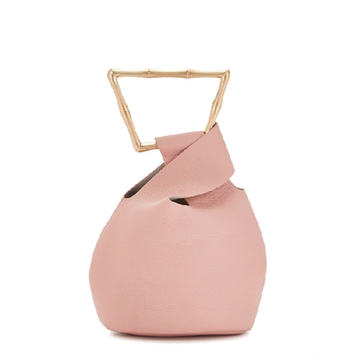 Shop Cult Gaia Astraea Mini Pink Leather Top Handle Bag