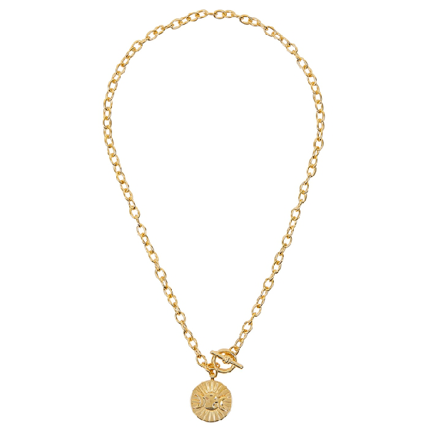 Daisy London X EstÉe Lalonde Goddess 18kt Goldplated Necklace ModeSens