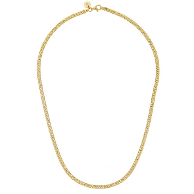 Shop Daisy London X Estée Lalonde 18kt Gold-plated Necklace