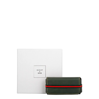 Shop Eight & Bob Forest Green Leather Fragrance Case 30ml