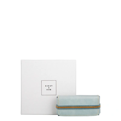 Shop Eight & Bob Water Blue Leather Fragrance Case 30ml