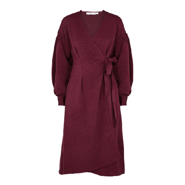 samsøe wrap dress