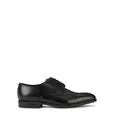 Shop Ps By Paul Smith Daniel Black Leather Oxford Shoes