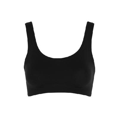 Shop Hanro Touch Feeling Black Bra Top