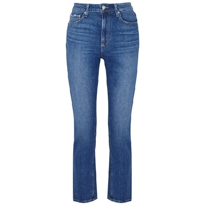 Shop Paige Sarah Blue Slim-leg Jeans In Light Blue