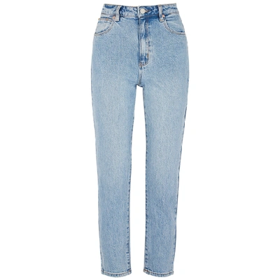 Shop Abrand A 94 High Blue Slim-leg Jeans In Light Blue