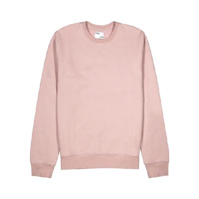 Shop Colorful Standard Camel Cotton Sweatshirt In Light Pink