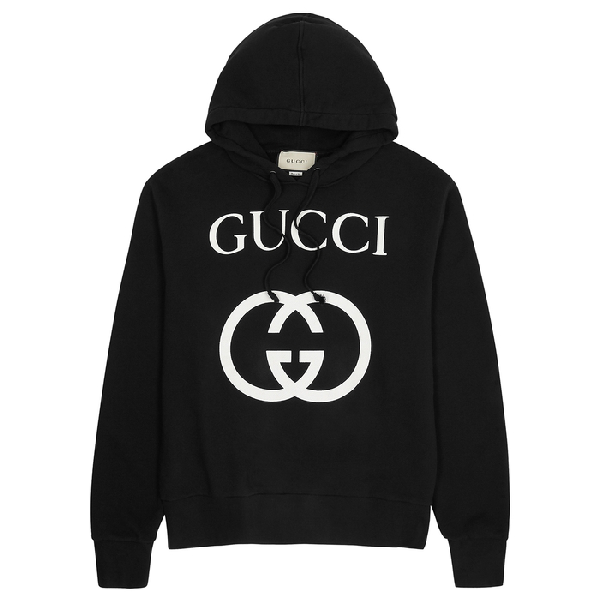 black and white gucci sweatshirt