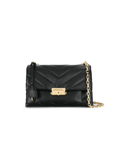 Shop Michael Michael Kors Quilted Whitney Bag In Black