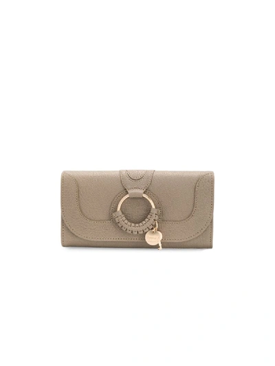 Shop See By Chloé Hana Continental Wallet In Grey