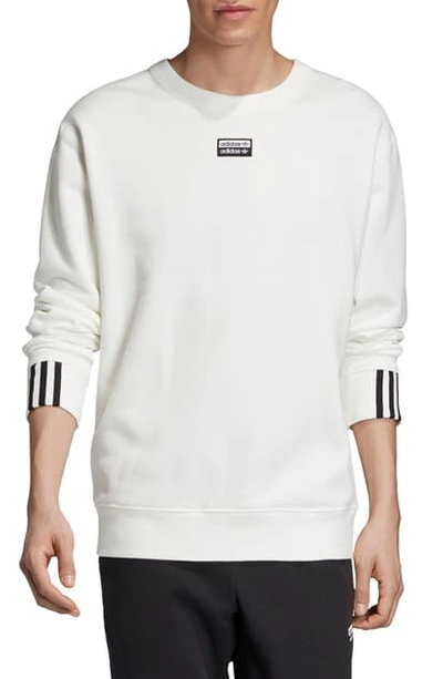 Adidas Originals Adidas Men's Originals R.y.v Crewneck Sweatshirt In White  | ModeSens