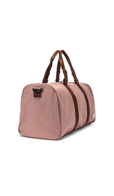 Shop Herschel Supply Co Novel Mid Volume 33l Duffle In Ash Rose