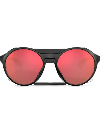 Shop Oakley Clifden Tinted Sunglasses In Black