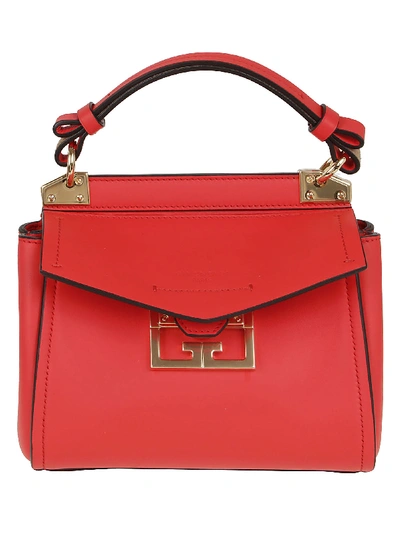 Shop Givenchy Mystic Mini Bag In Red