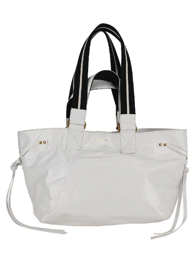 Shop Isabel Marant Bagya Bag In White