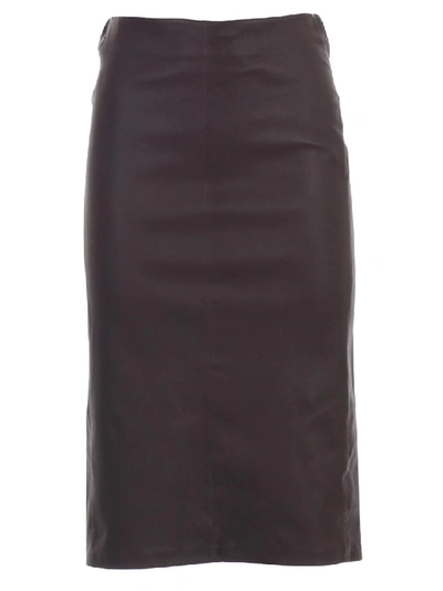 Shop Arma Pencil Stretch Skirt In Black