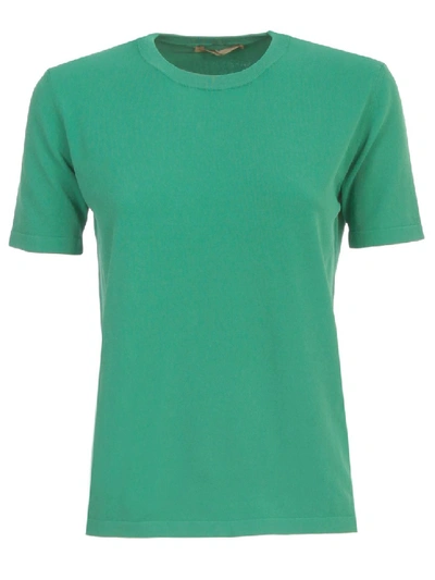Shop Nuur Crewneck T-shirt In Green