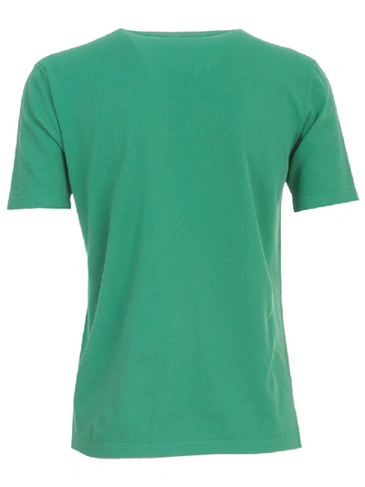Shop Nuur Crewneck T-shirt In Green
